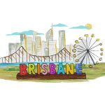 Brisbane ilustración