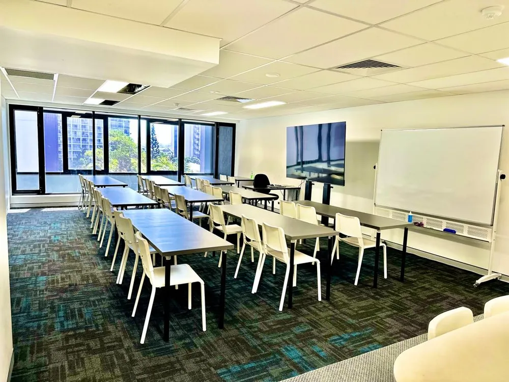 Aula de Pacific English en Surfers Paradise