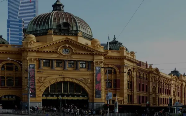 Estación de Flinders Street, en Melbourne
