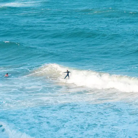 Surf antes de clase en Australia