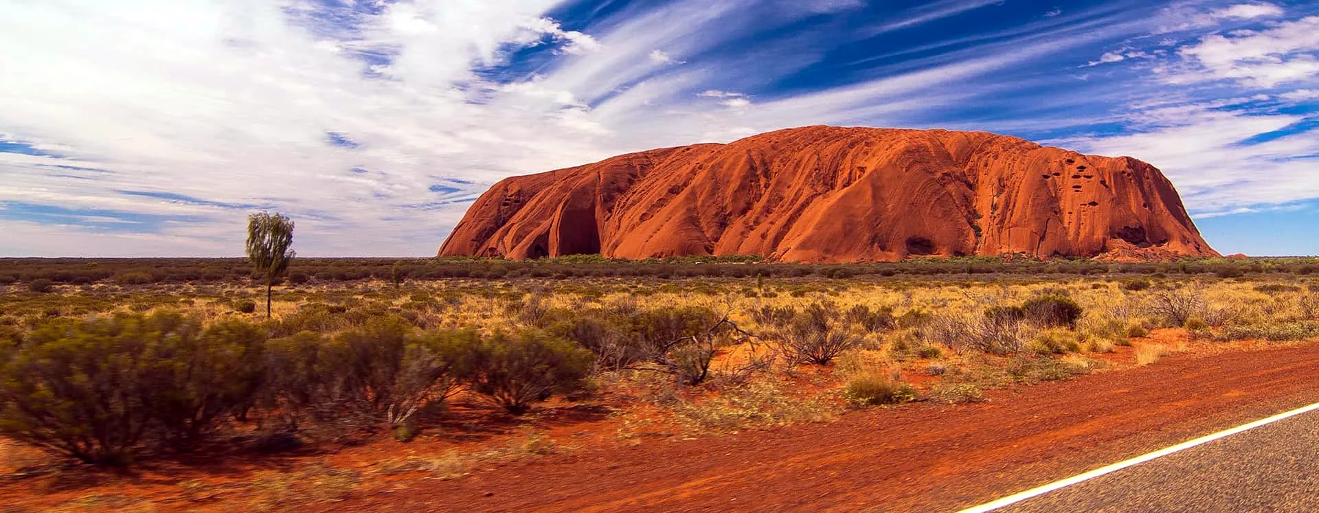 Uluru al atardecer, Territorio del Norte